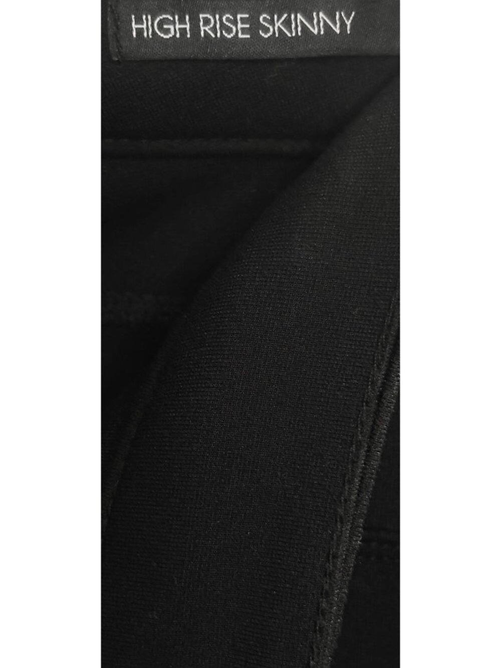 Eva Longoria Women's Black Skinny Slim Fit Jeggings Stretchy Pants High Rise 10 - Picture 13 of 16